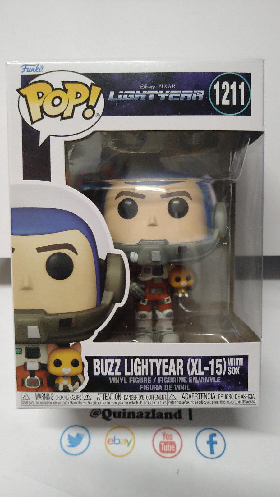 Funko Pop! BUZZ LIGHTYEAR 1211 Buzz Lightyear (XL-15) (FU18)