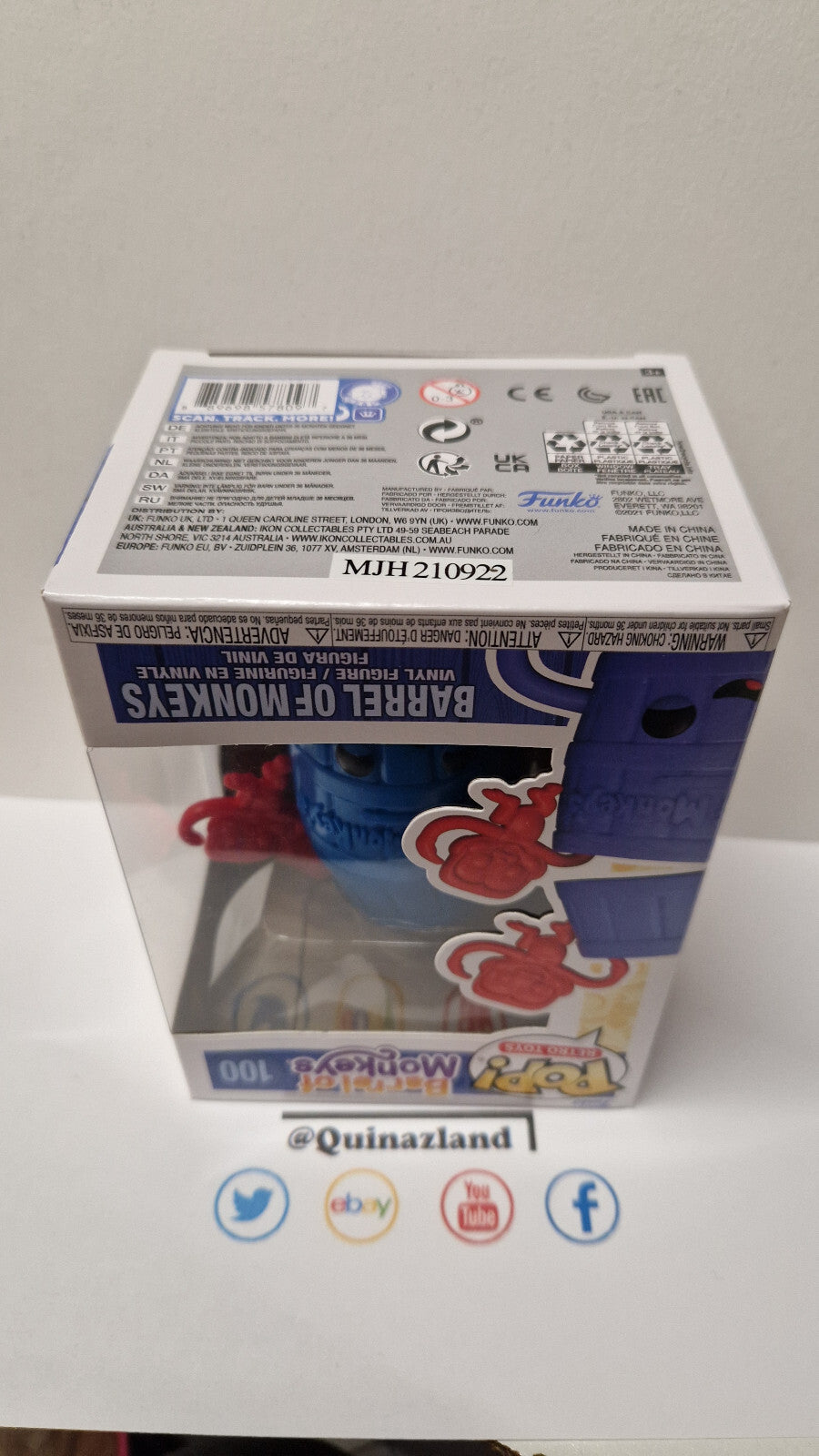 Funko Pop! Retro Toys #100 Barrel of Monkeys (F24)
