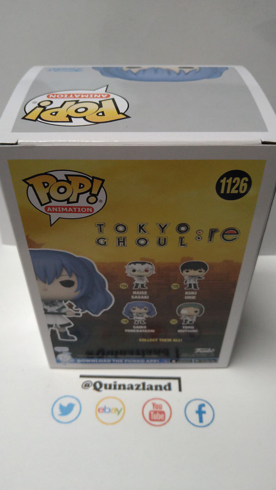 Funko Pop! TOKYO GHOULS:RE  1126 Sailo Yonebayashi (FU21)