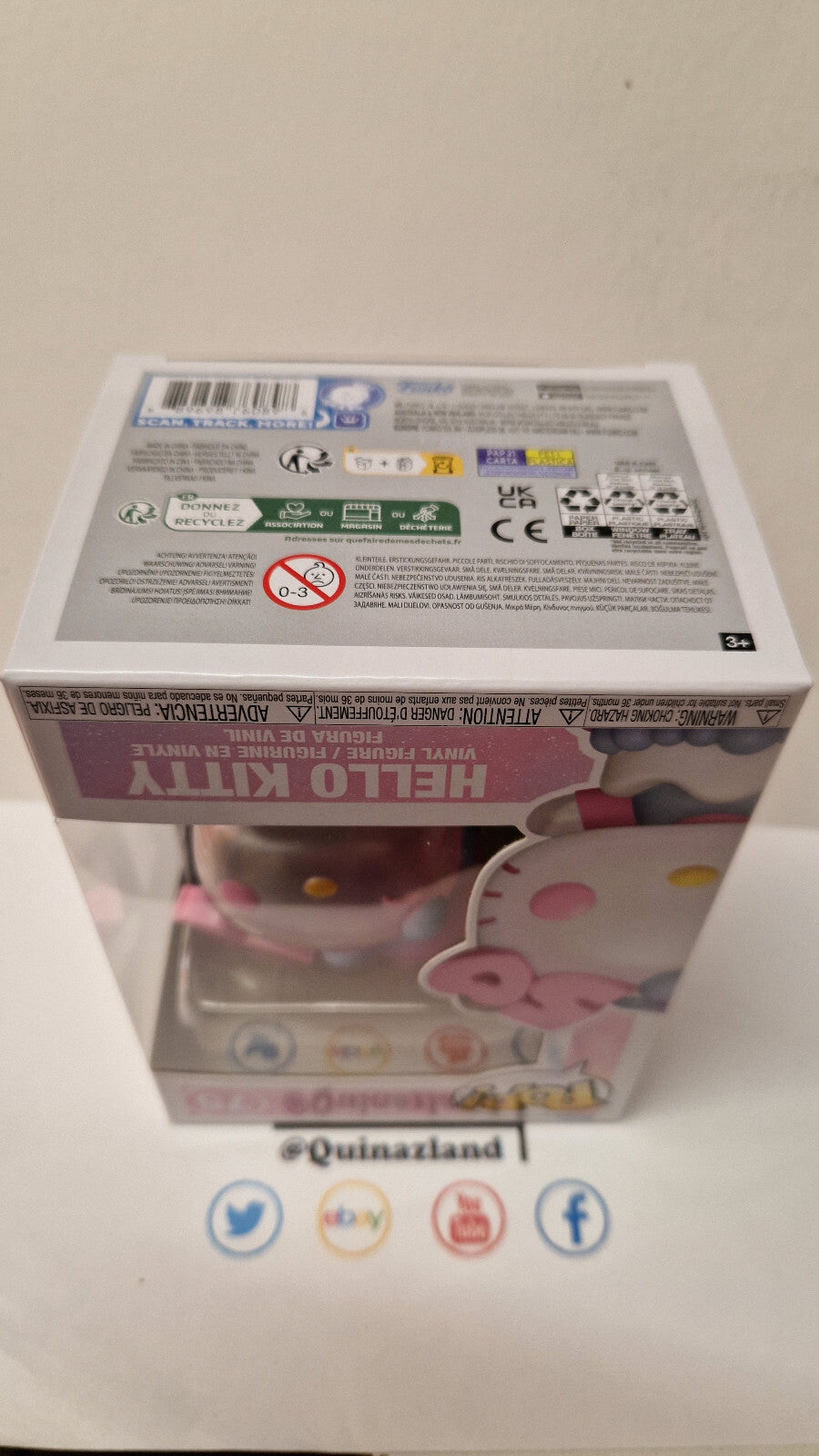 Funko Pop! HELLO KITTY 50EME Anniversaire POP Sanrio N° 75 Hello Kitty  (F21)