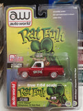 Auto Word Ultra Red Rat Fink 1978 Chevrolet Cheyenne C10 Chase  (NG04)