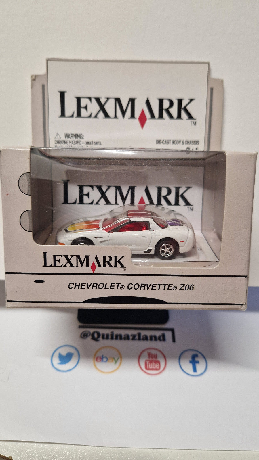 Johnny lightning Promo Lexmark  Chevrolet corvette Z06    (NP40)