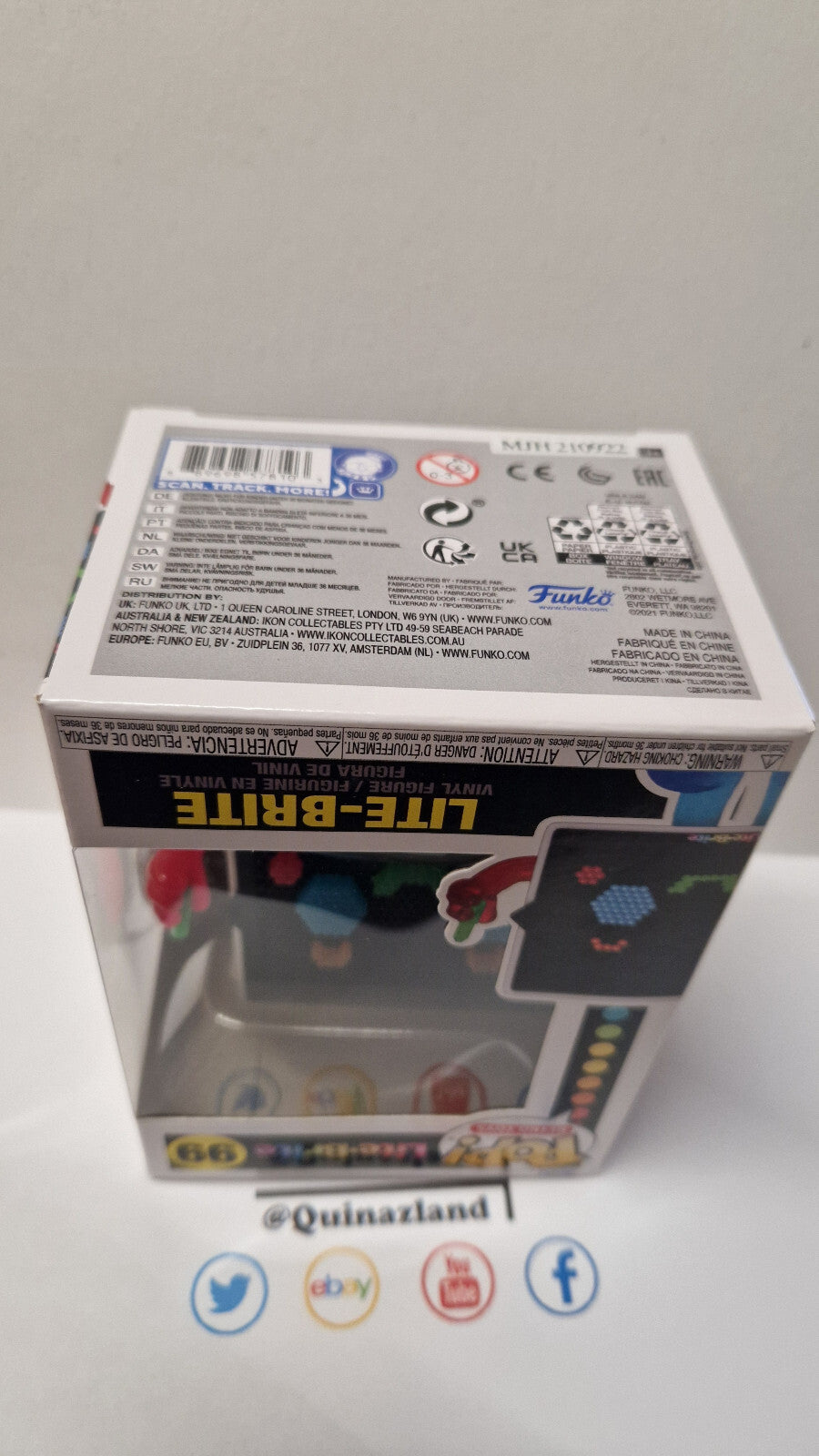 Funko Pop! Retro Toys #99 Lite-Brite (F24)