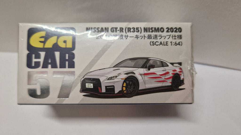 Era 1/64 2020 Nissan GT-R Nismo, white/red (NP26)