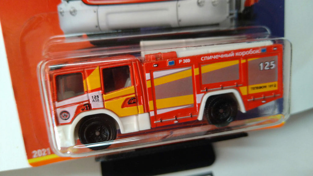 Matchbox série Global Scania P 360 fire truck  (NP50)