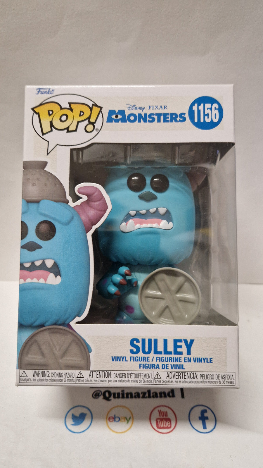 Funko Pop! MONSTERS INC 20TH 1156 Sulley (F38)