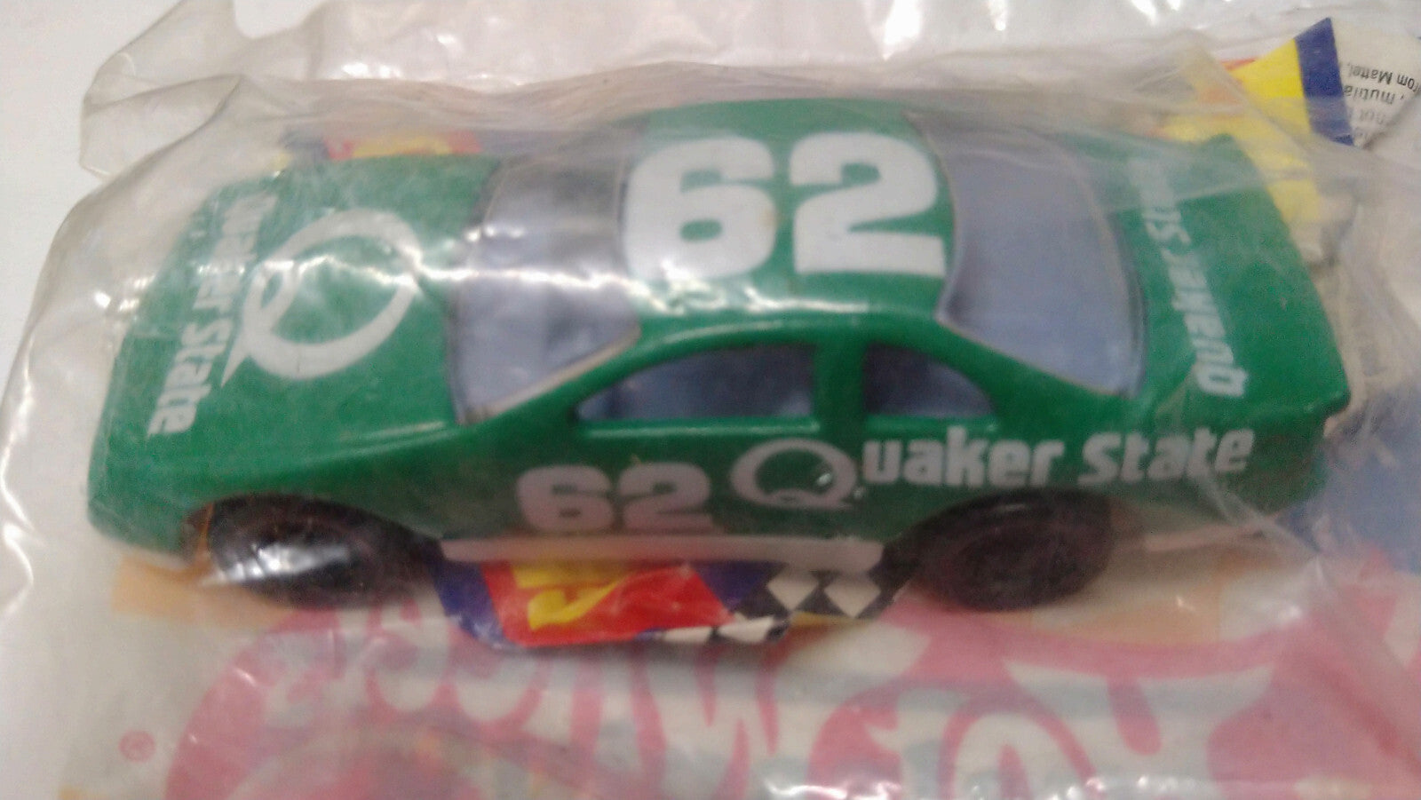 Hot Wheels 1993 promo mcdonald happy meal Quaker state stocker (A25)