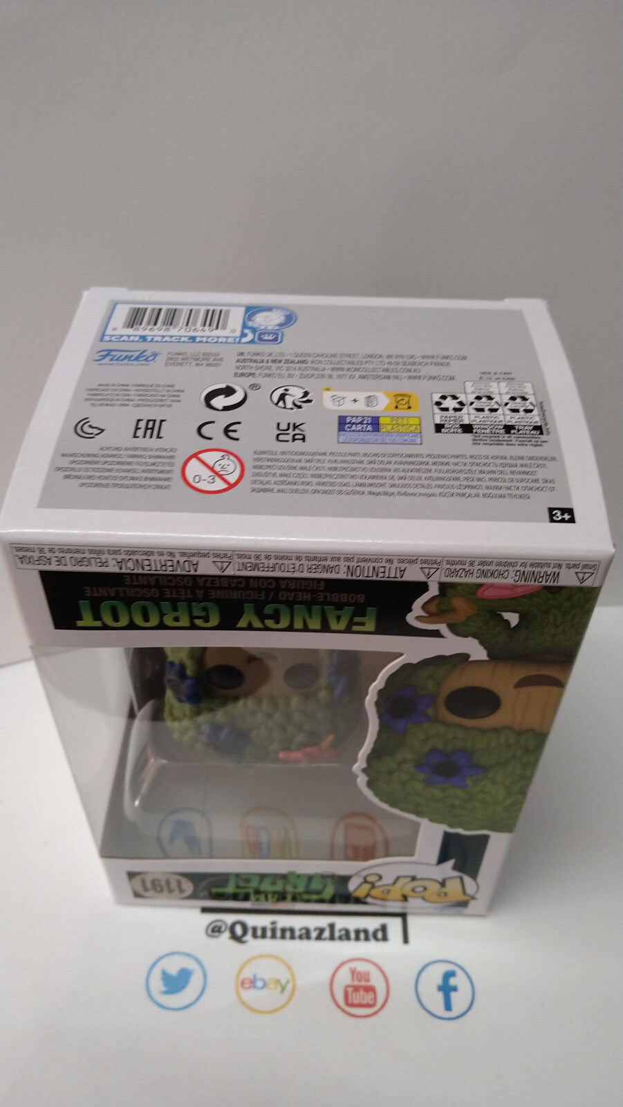 Funko Pop! I AM GROOT N° 1191 Groot (Marie Hair) (FU20)