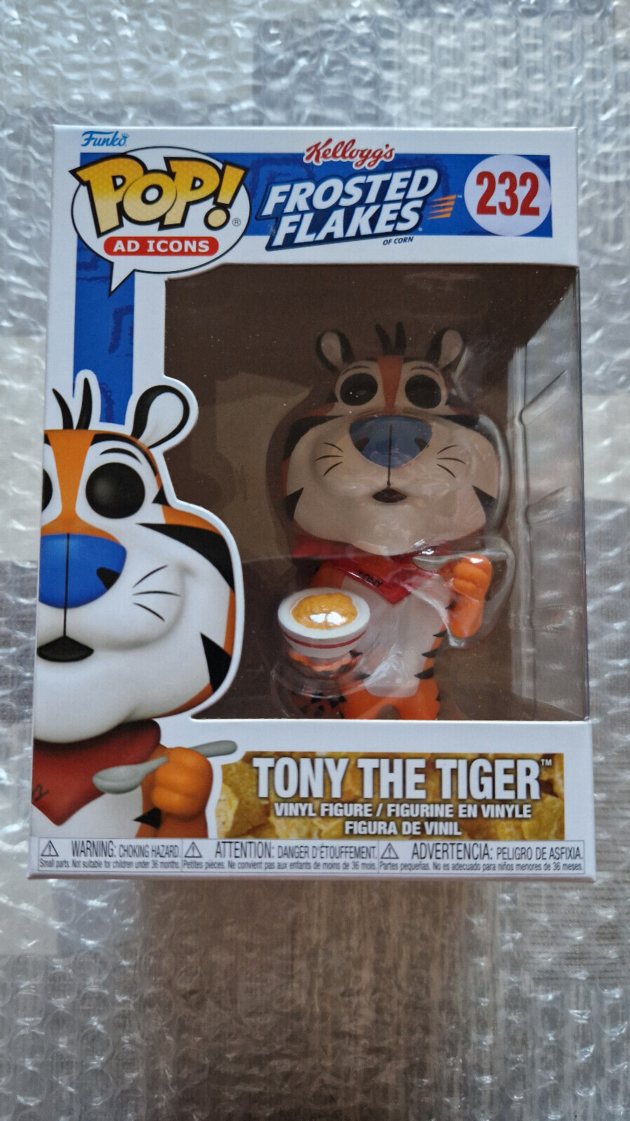 Funko Pop!  Kellogg's POP AD Icon N° 232 Tony the Tiger ('84)  (F17)