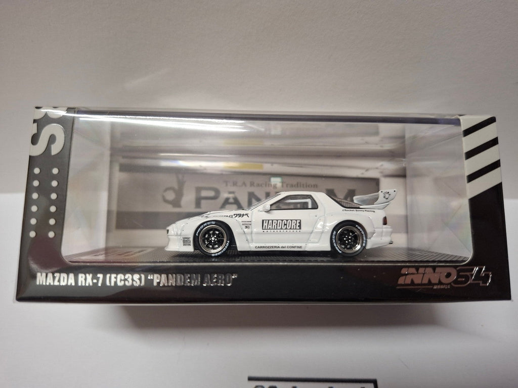 INNO64 Mazda RX7 (FC3S) PANDEM AERO Widebody Kit, white (CP01)