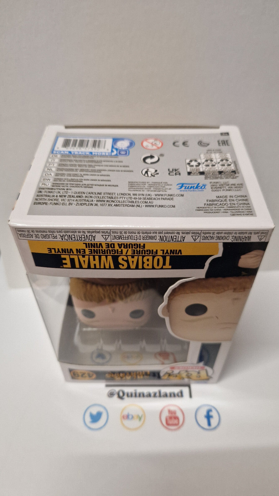Funko Pop! DC BLACK LIGHTNING Tobias Whale  #429 (F20)