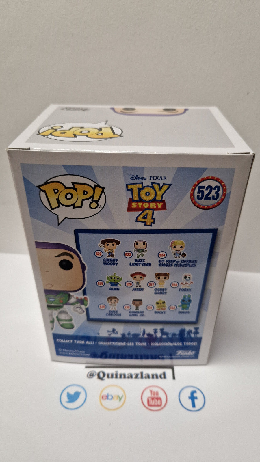 Funko Pop! DISNEY Toy Story 4 523 Buzz Lightyear (F27)