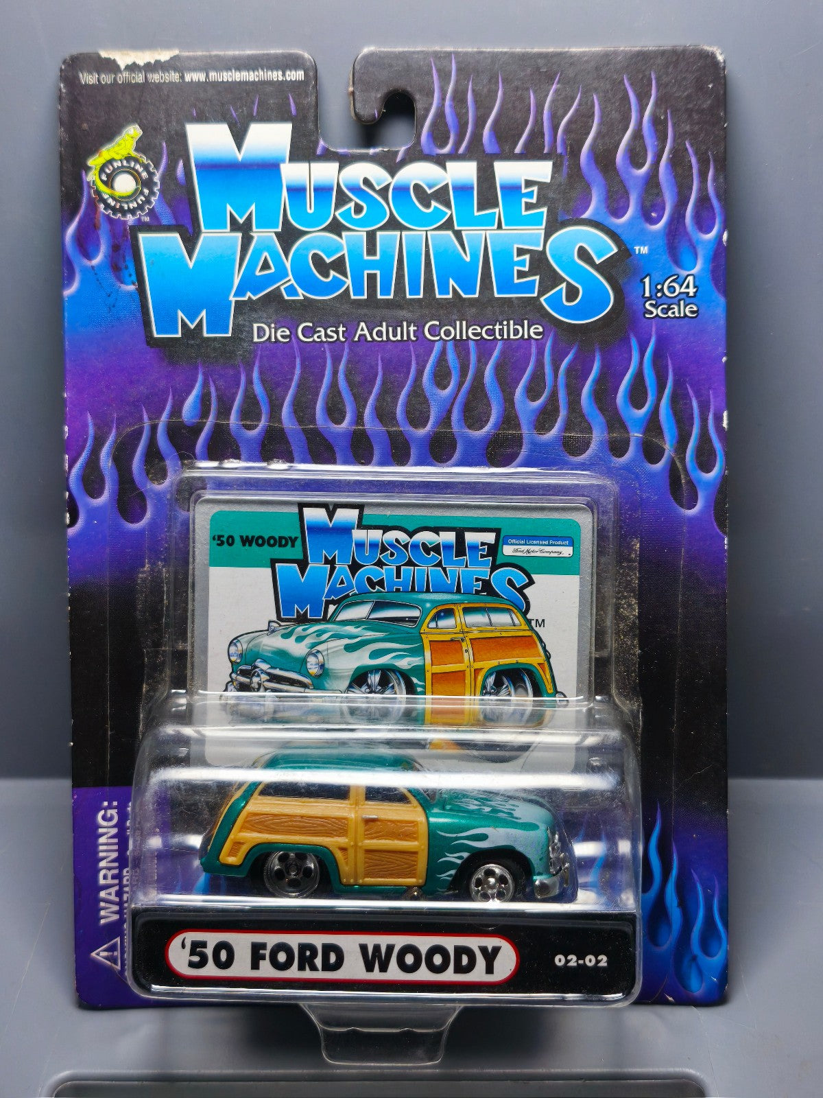 Muscle Machines '50 Ford Woody vert (NG78)