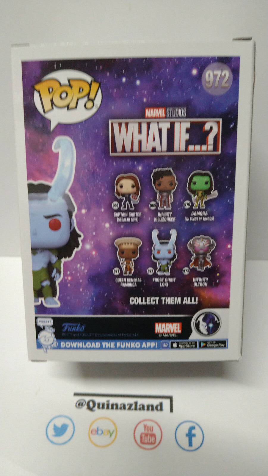 Funko Pop! MARVEL WHAT IF #972 Frost Giant Loki (F21)