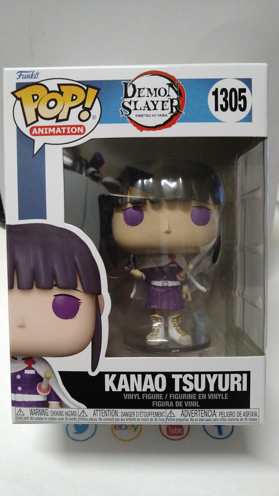 Funko Pop! DEMON SLAYER  Animation N° 1305 Kanao Tsuyuri (F1)