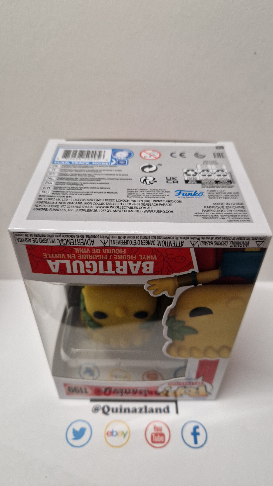Funko Pop! The Simpsons #1199 Bartigula (F44)