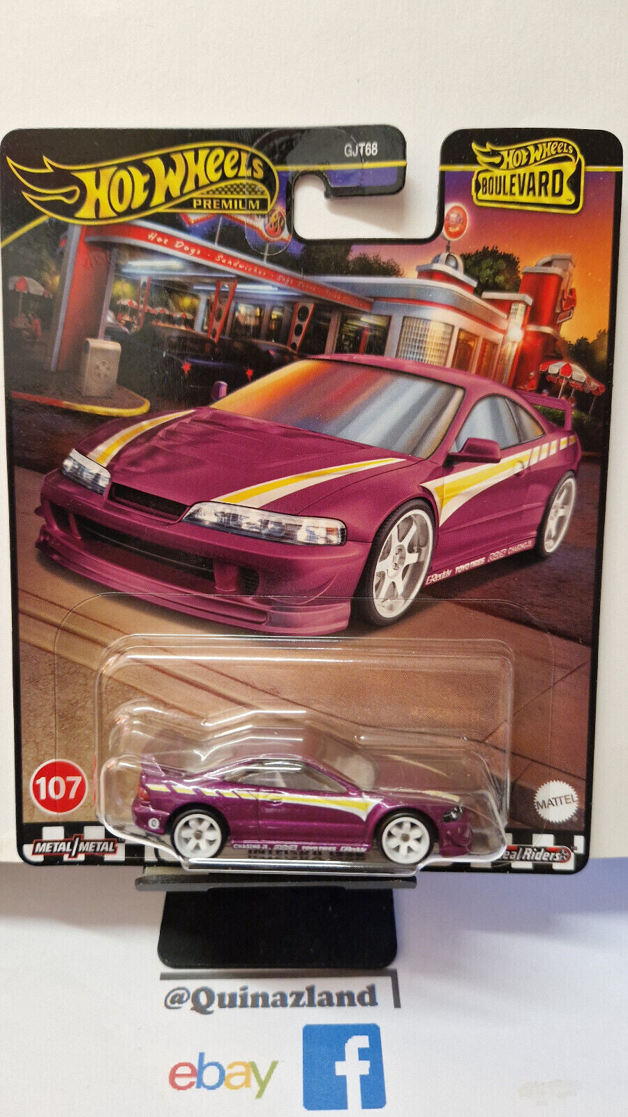 Hot Wheels Boulevard CUSTOM ’01 ACURA INTEGRA GSR (NG09)