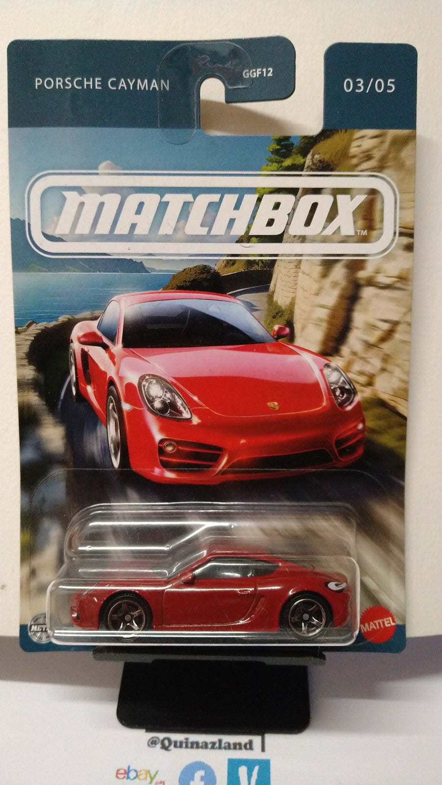 Matchbox German design Porsche cayman  (NP07)
