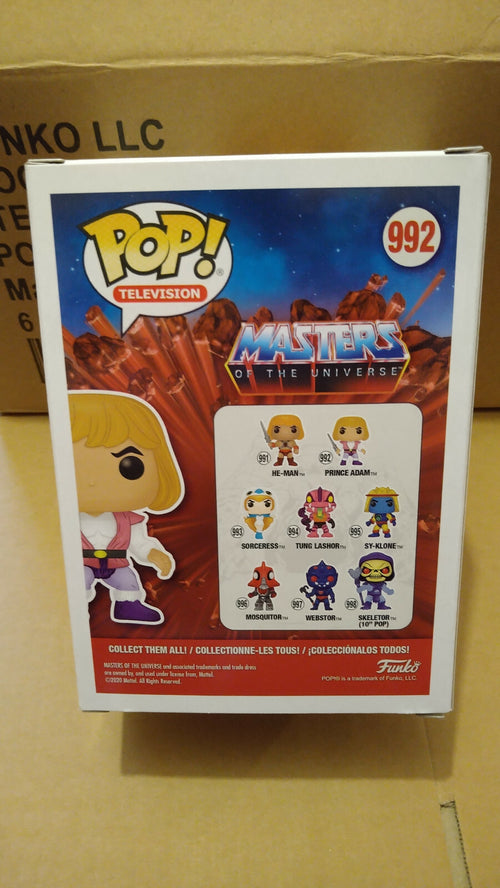 Funko Pop! M.O.T.U. 992 Prince Adam   (F32)