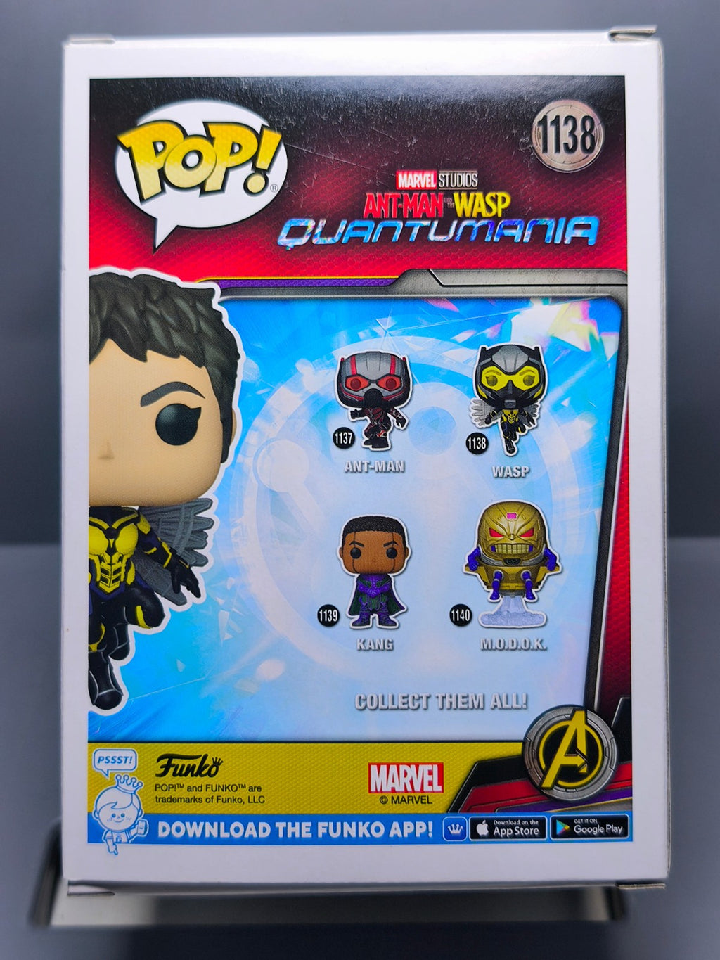 Funko Pop! Ant-man quantumania  n°1138 La guêpe version chase  (F25)