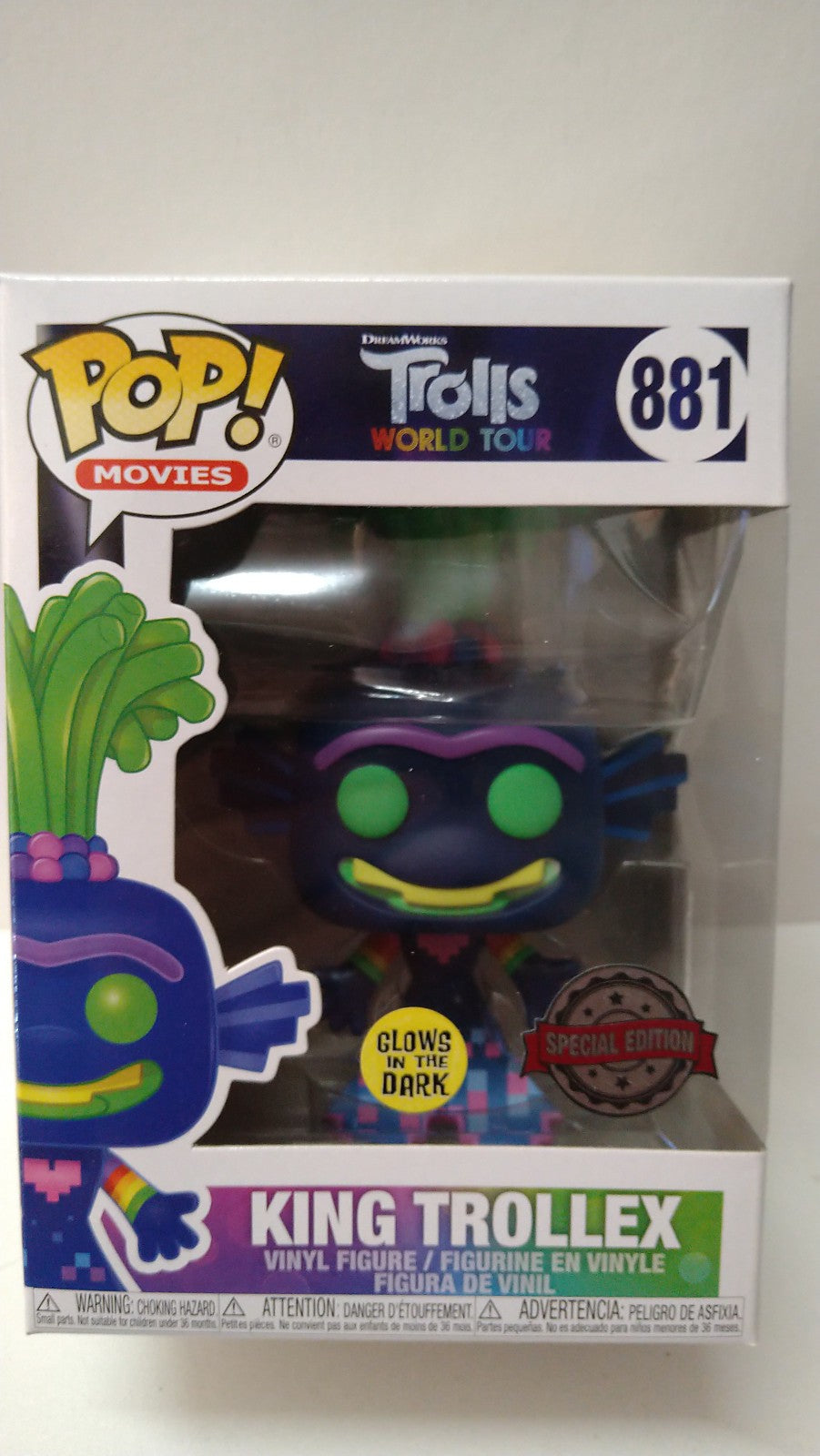 Funko Pop! Trolls World Tour 881 King Trollex (F20)