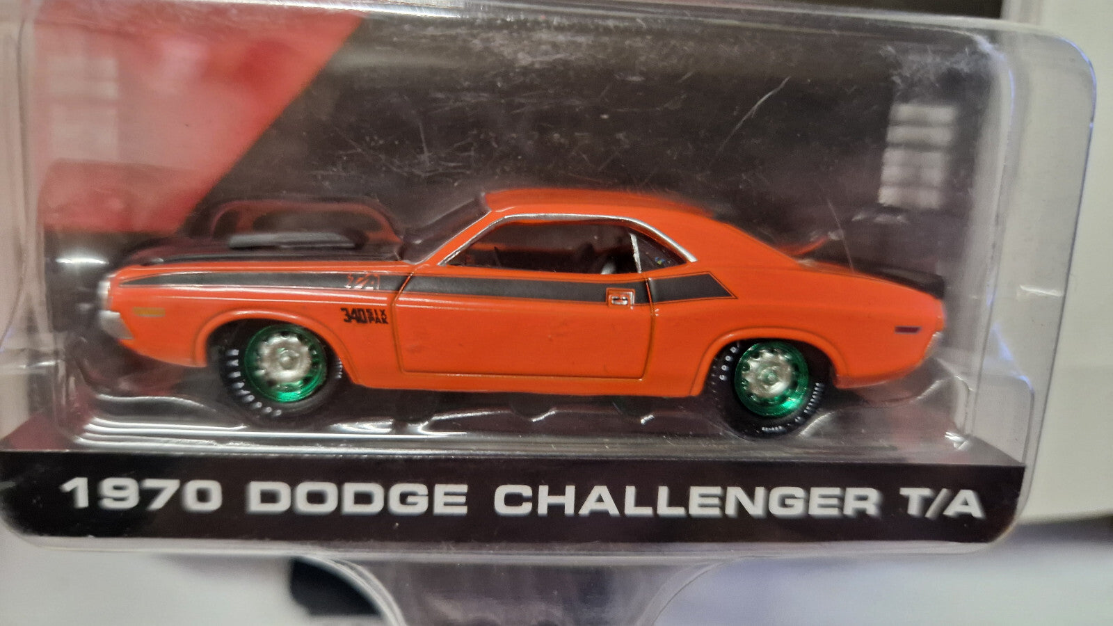 Greenlight Collectibles Challenger 50 1970 Dodge  Green Wheels Chase (NG61)