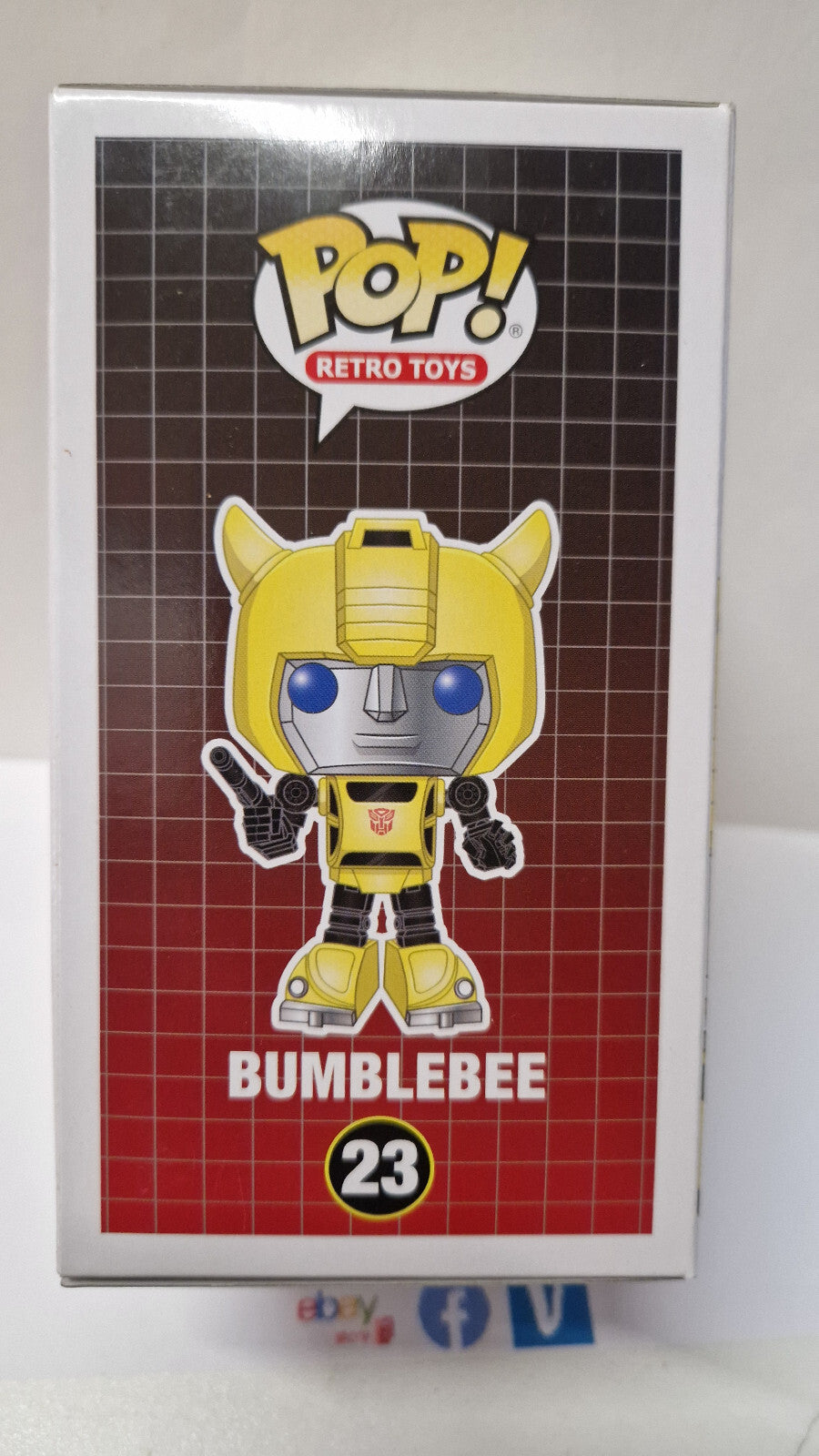 Funko Pop! Transformers #23 Bumblebee volkswagen cox (F37)