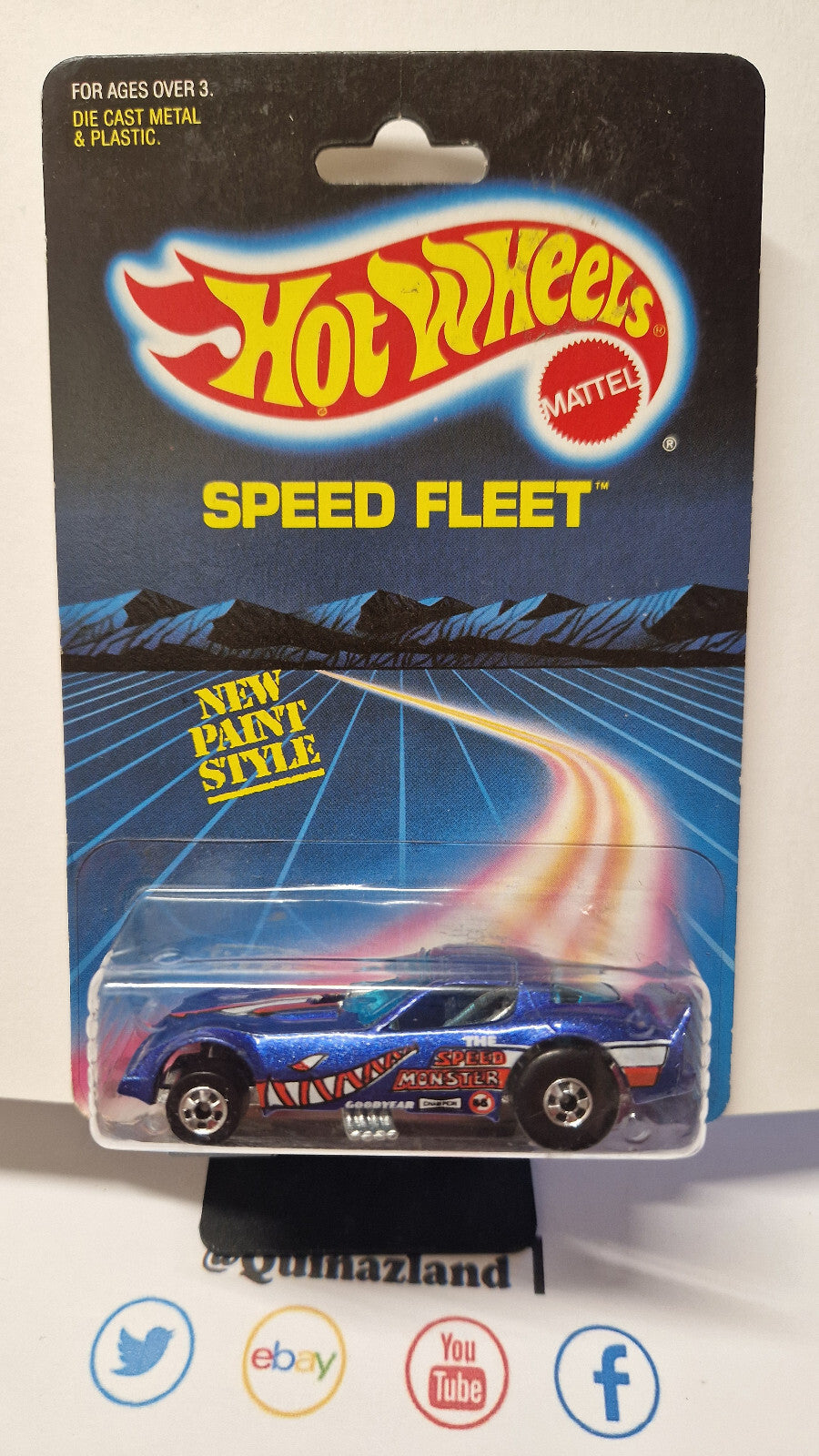 Hot Wheels  1987 speed fleet Firebird funny car (NP34)