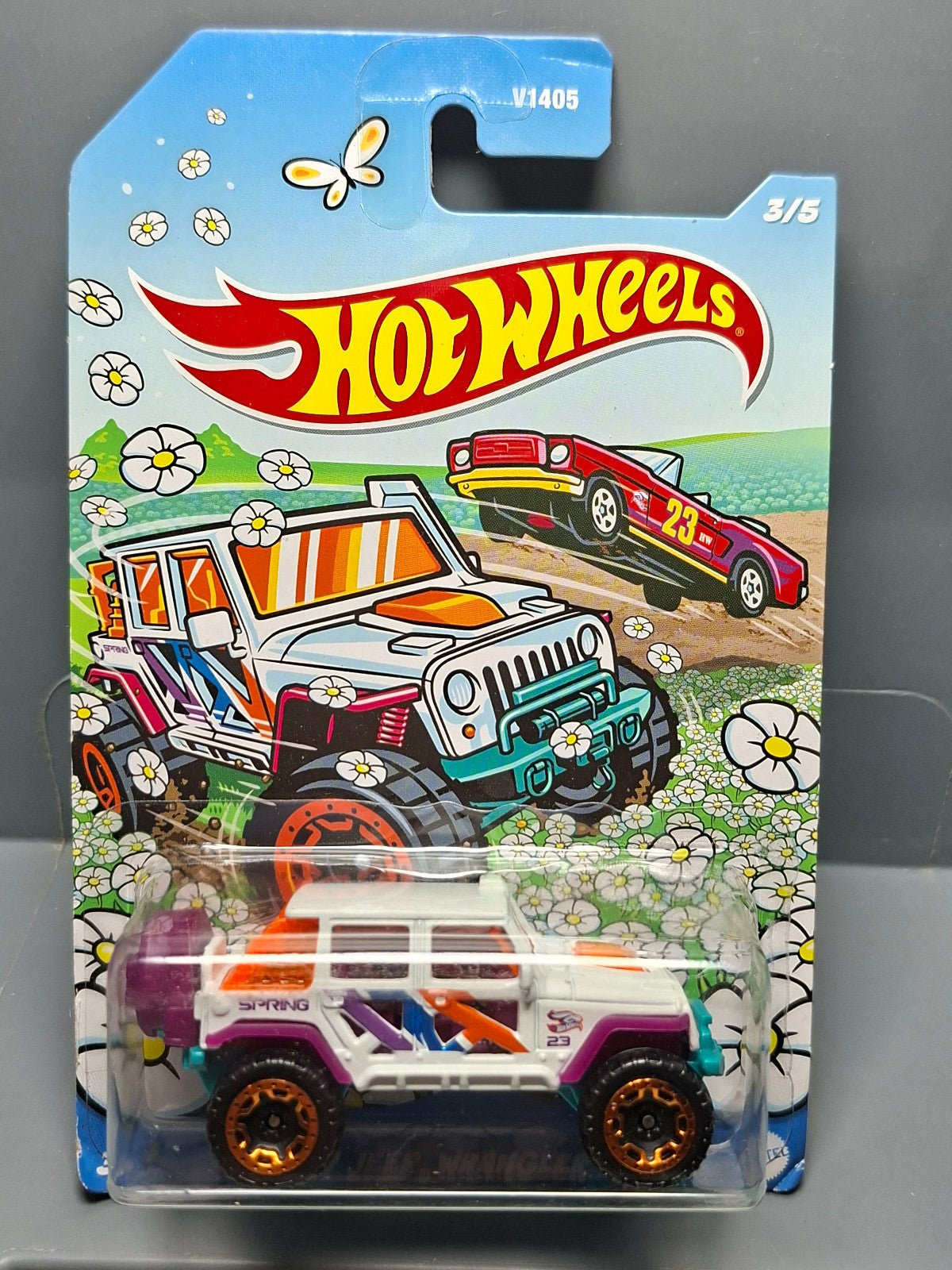 Hot Wheels 2023 spring easter exclusive Kroger 17 jeep wrangler   (CP20)
