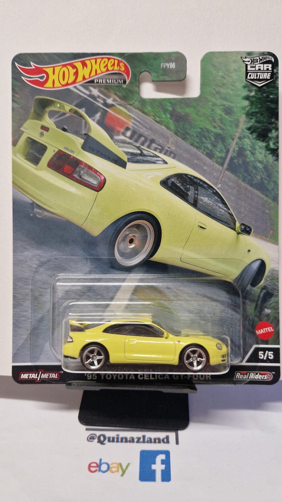 Hot Wheels 2022 Mountain drifters 95 Toyota celica gt-four (NG82)
