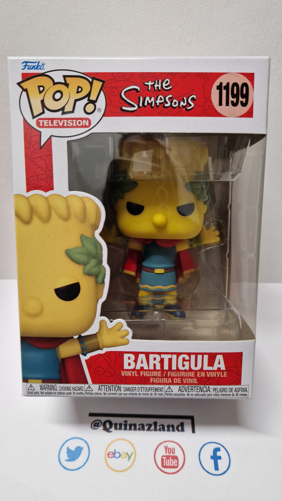 Funko Pop! The Simpsons #1199 Bartigula (F44)