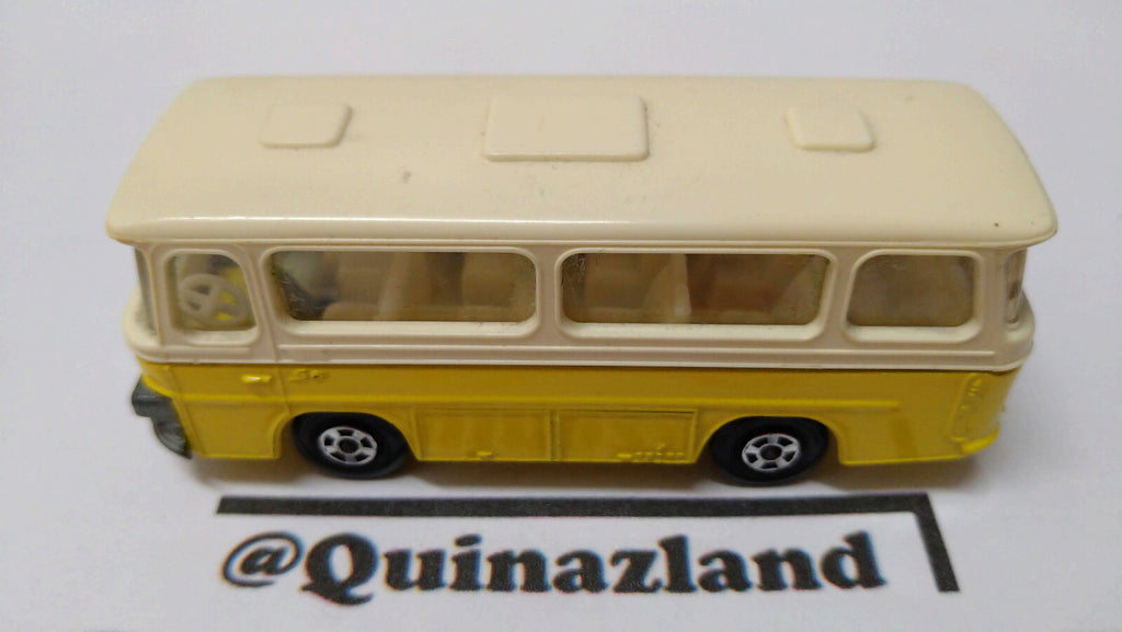 Matchbox lesney  Setra coach version jaune vitres claires  (A18)