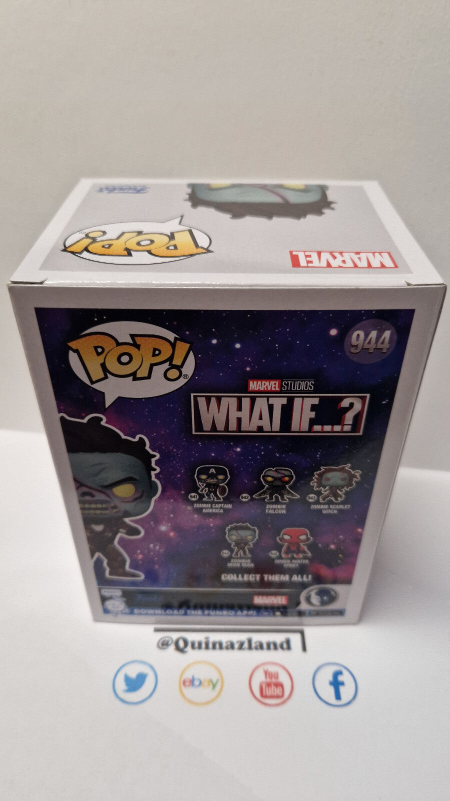 Funko Pop! Mavel What If...?  #944 Zombie Iron Man (F24)