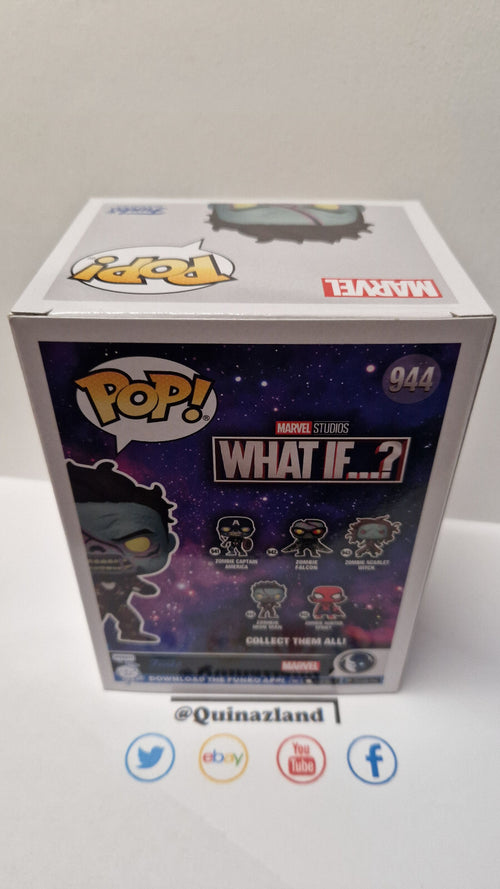 Funko Pop! Mavel What If...?  #944 Zombie Iron Man (F24)