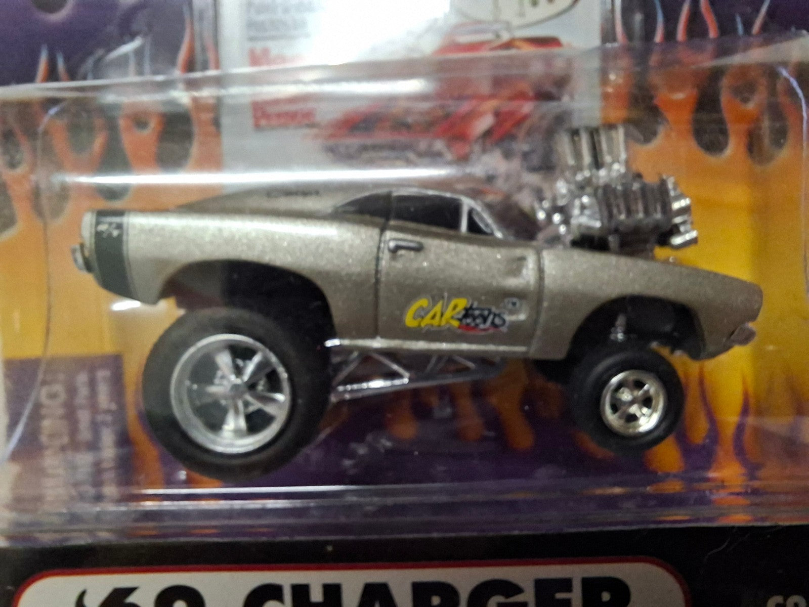 Muscle Machines 2002 cartoons   '69 charger     (NG55)