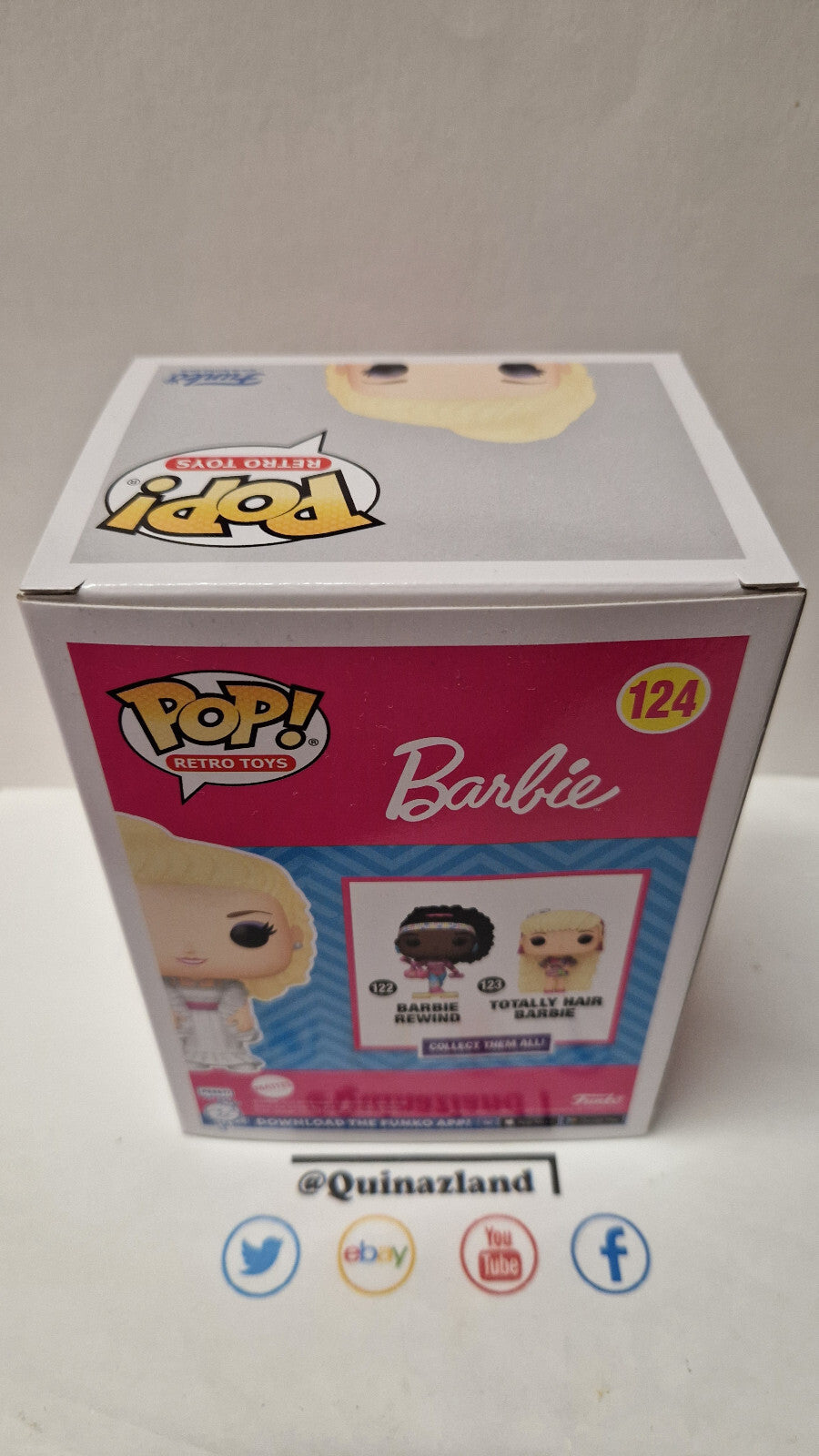 Funko Pop! Retro Toys N° 124 Crystal Barbie (F14)