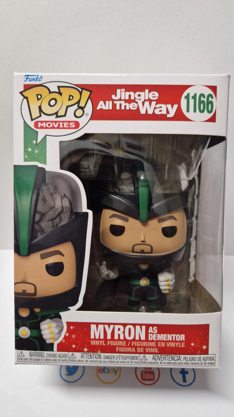 Funko Pop! Jingle all the Way #1166 Myron as dementor (F34)