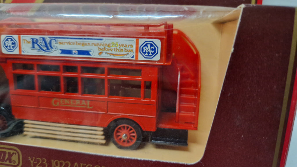 Matchbox Models of yesteryear Y-23 1922 aec omnibus    (NG37)