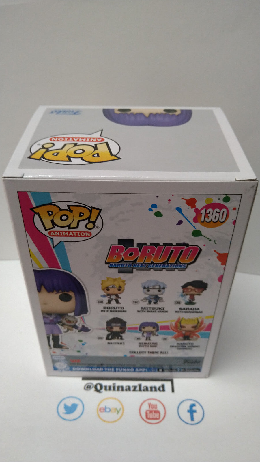 Funko Pop! BORUTO POP Animation N° 1360 Sumire avec Nue (F39)