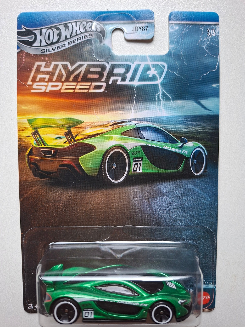 Hot Wheels Set  Hybrid Speed Acura McLaren Porsche Lamborghini  Lot de 5 (NP09)