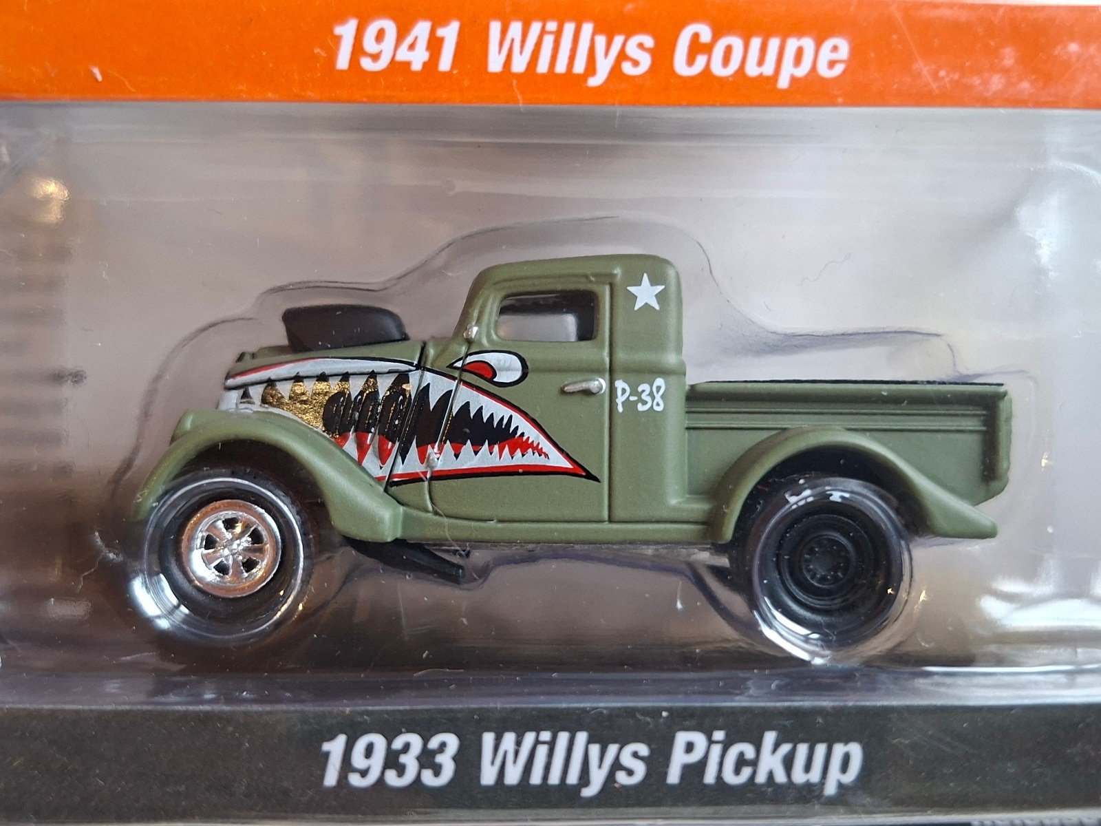 Johnny Lightning Willys Gassers Pack 1941 Willys Coupe 1933 Pickup  (NG61)