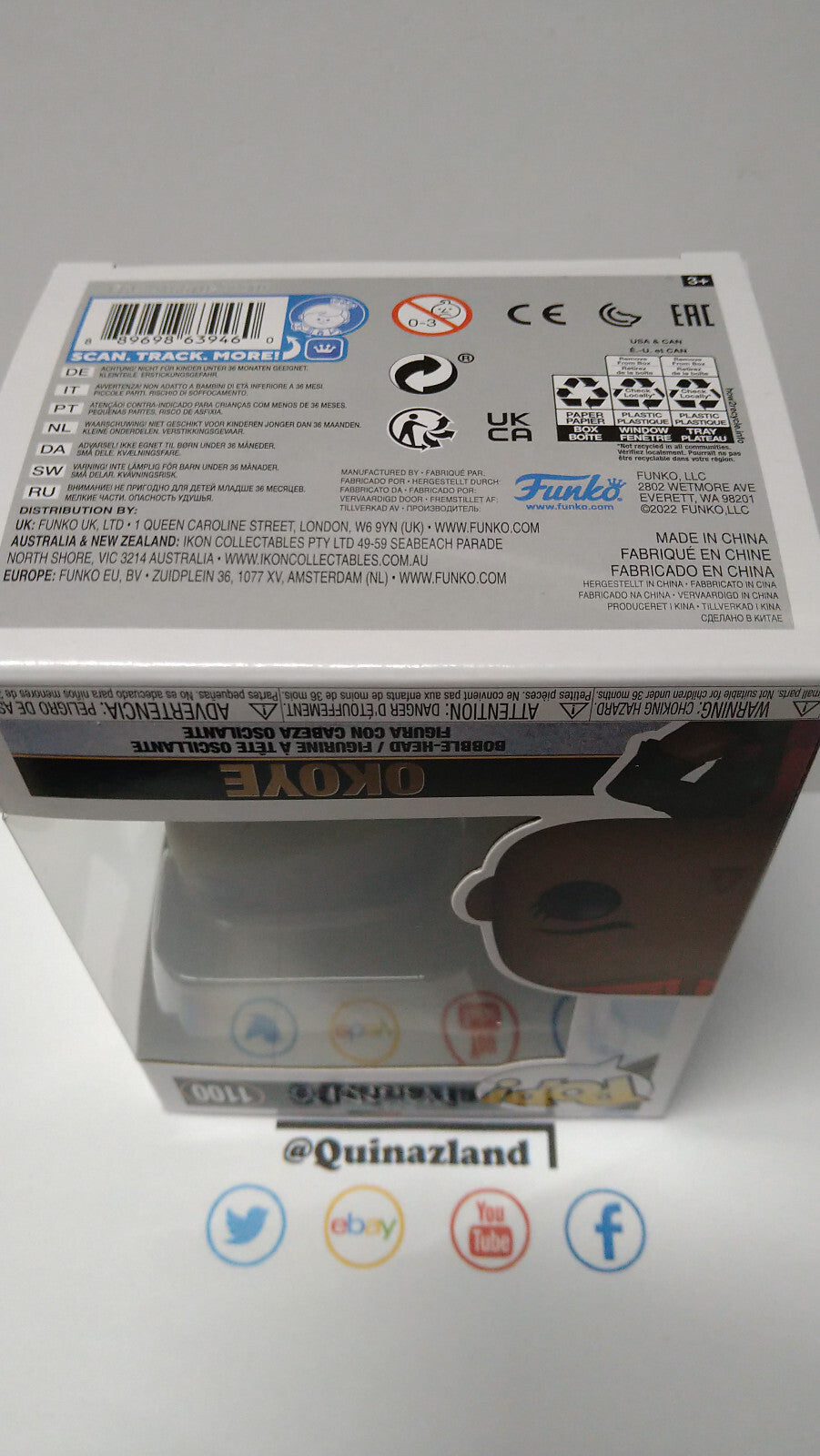 Funko Pop! BLACK PANTHER WAKANDA FOREVER 1100 Okoye (F16)