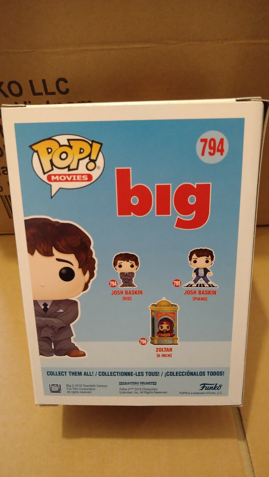 Funko Pop! Big 794 josh Baskin  (F27)