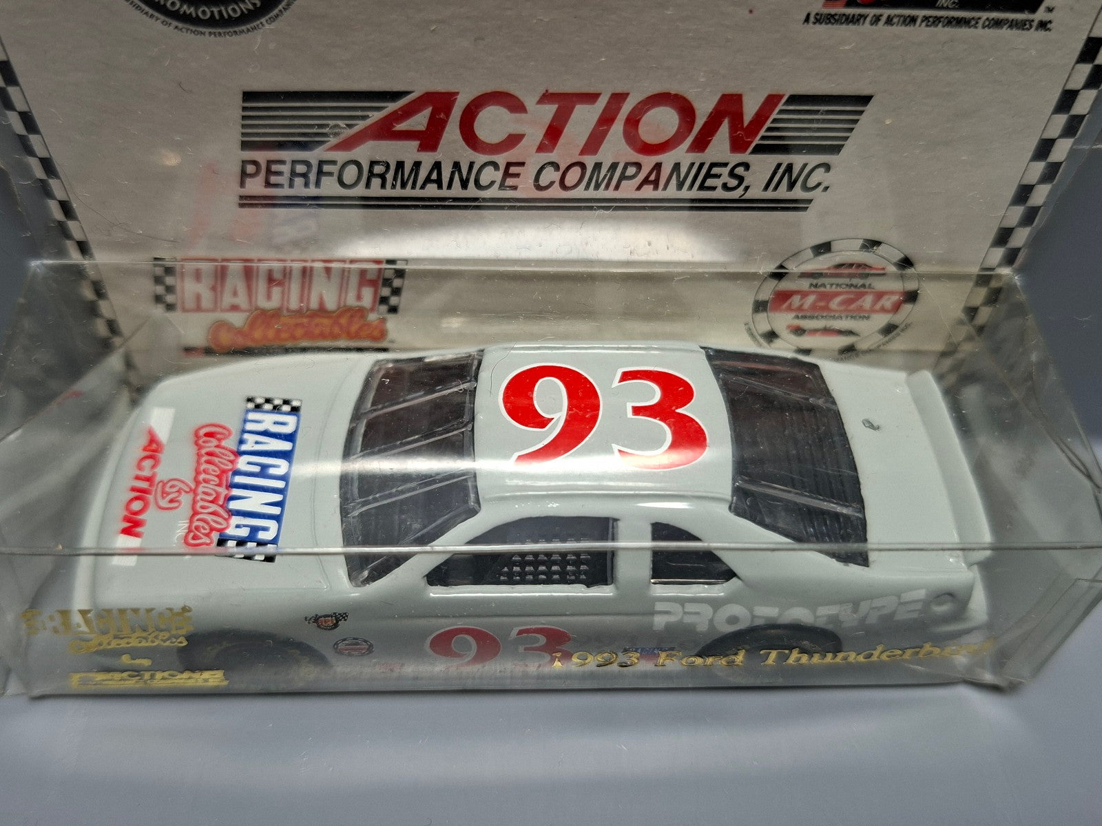 Racing collectible action 1/64 1993 stock car Ford thunderbird  (CP03)