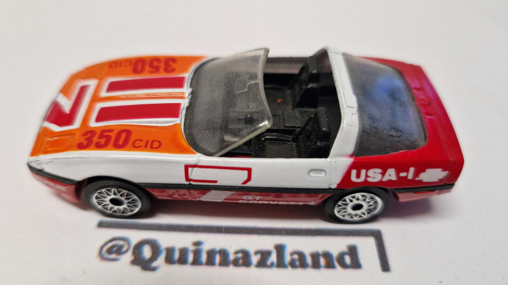 Matchbox 1984 superfast  84 corvette version lace wheels   (A06)