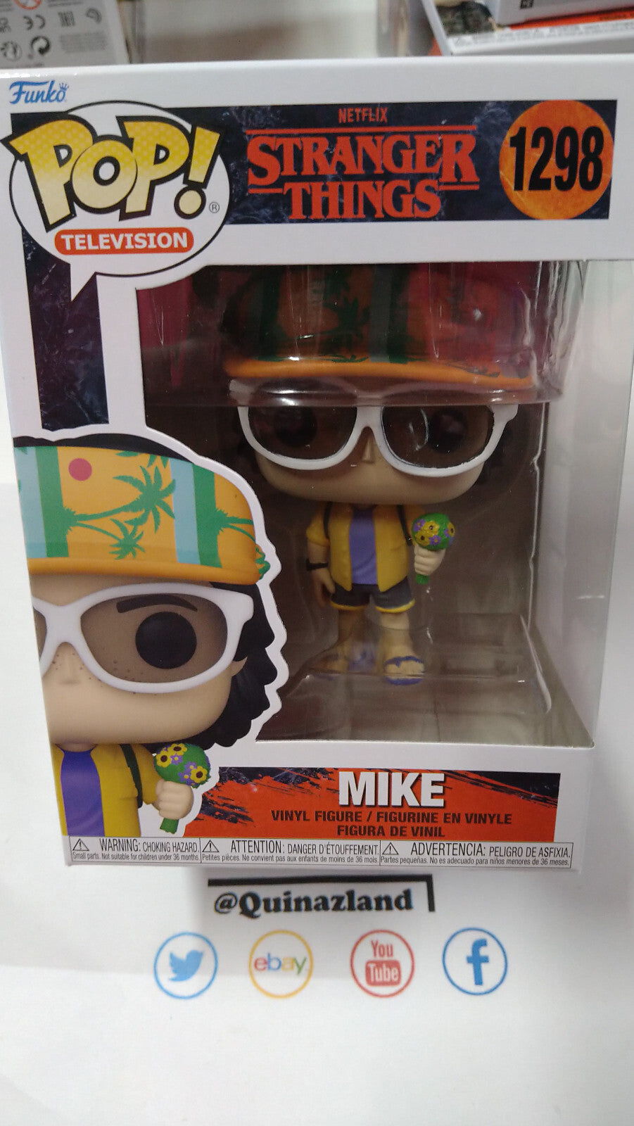 Funko Pop! STRANGER THINGS S4 POP N° 1298 California Mike (FU34)