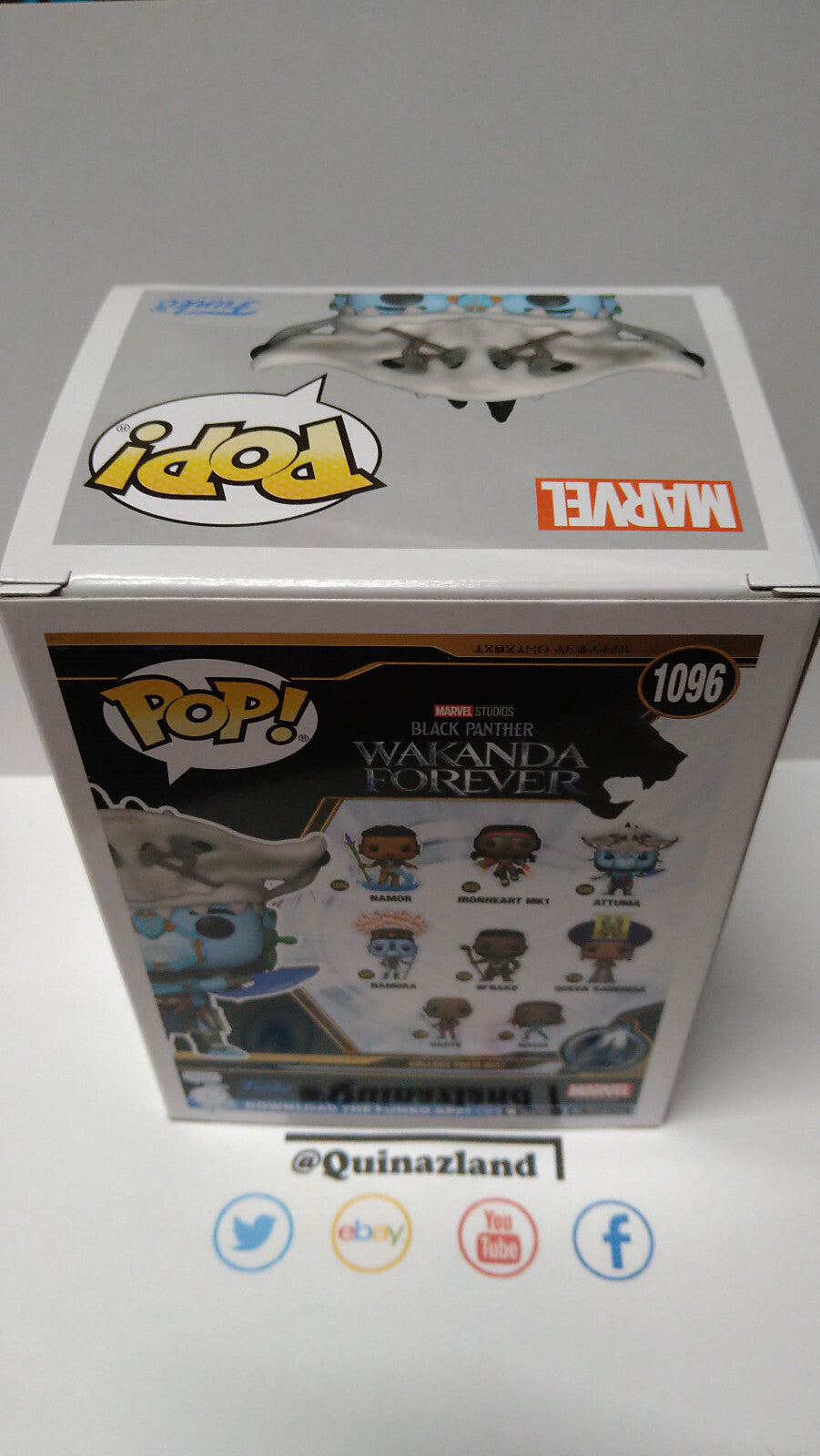 Funko Pop! BLACK PANTHER WAKANDA FOREVER 1096 Attuma (FU33)