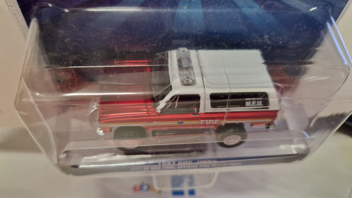Greenlight First responders série 2 Red Chase  1987 GMC Jimmy  (NG49)