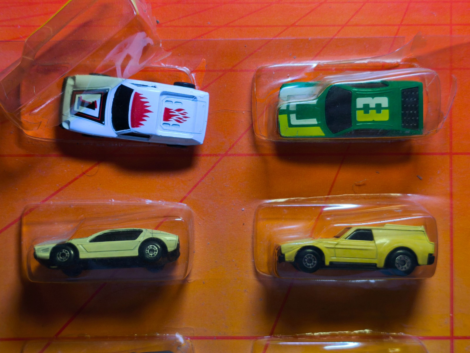 Matchbox promo mc donald des années 80 Présentoirs avec les 16 voitures (ET)