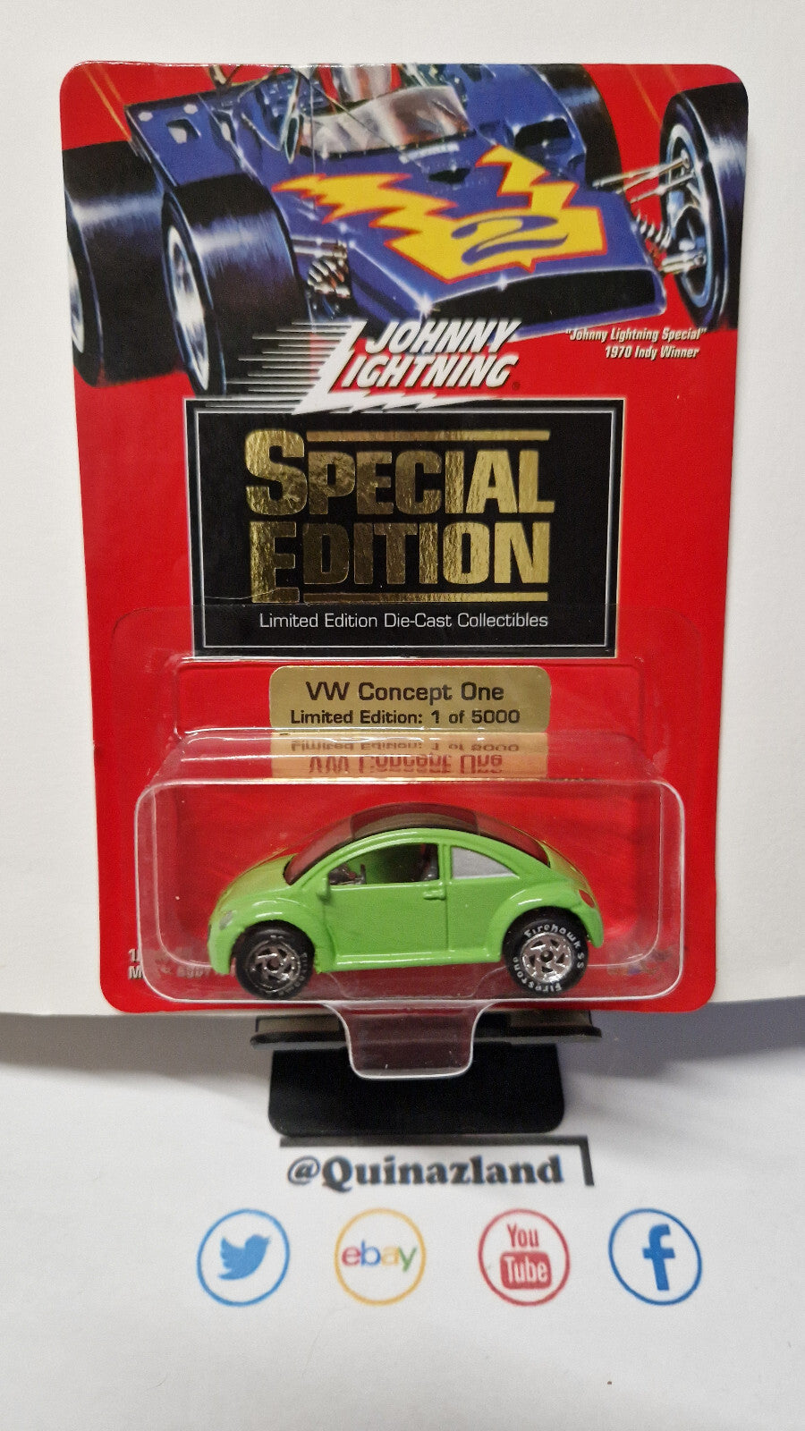 Johnny Lightning Spécial edition Volkswagen  concept one (CP02)